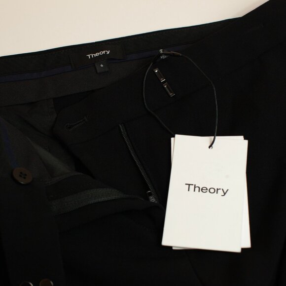 Theory Ibbey Admiral Crepe Pants - Black - Picture 12 of 12